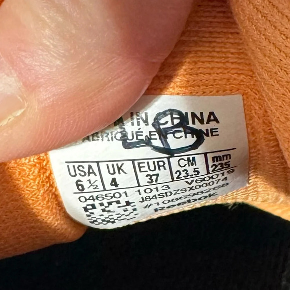 Reebok CrossFit U-Form Trainers Grey/Blue/Orange Size  6.5 - Picture 10 of 10